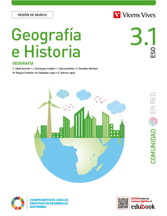 Geografía Historia 3º ESO Murcia 22 Comunidad en Red (Vicens Vives) - 9788468290867