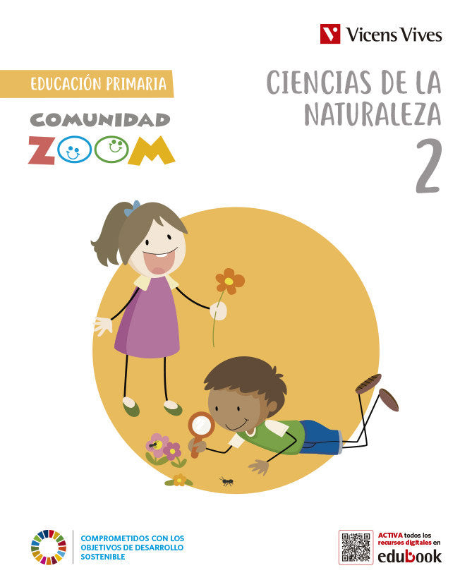 CIENCIAS NATURALEZA 2º de Primaria COMUNIDAD ZOOM 23 | EQUIPO EDITORIAL | 9788468291871 (Vicens Vives) Imagen principal del producto