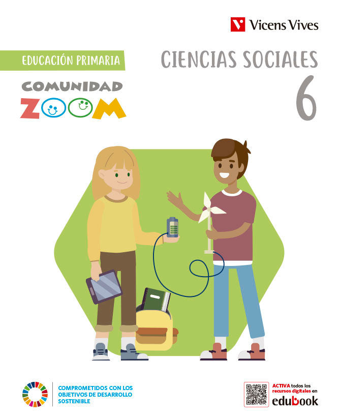 Ciencias Sociales 6 (Comunidad Zoom) | Varios autores | 9788468291925 (Vicens Vives) Imagen principal del producto