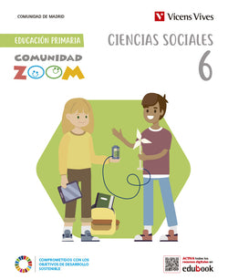 Ciencias Sociales 6 Madrid Imagen principal del producto