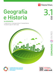 Geografía e Historia 3 (3.1 Geografía 3.2 Historia) (Comunidad en Red) | Varios autores | 9788468292281 (VICENS VIVES)