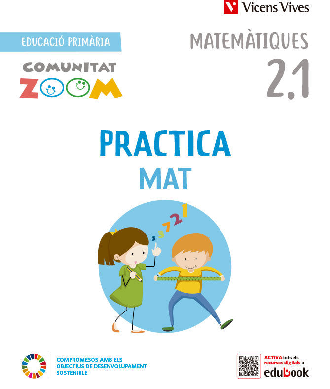 Practicamat 2º EP Trim Act Catala Com, Zoom 23 (Vicens Vives) - 9788468292342