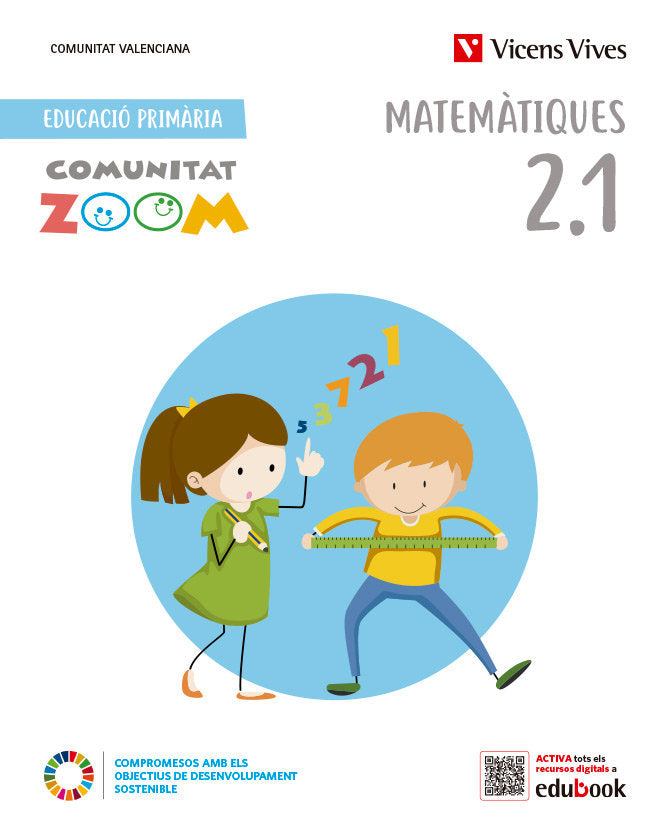 Matemàtiques 2º EP Valencia Trim Com, Zoom 23 (Vicens Vives) - 9788468292700