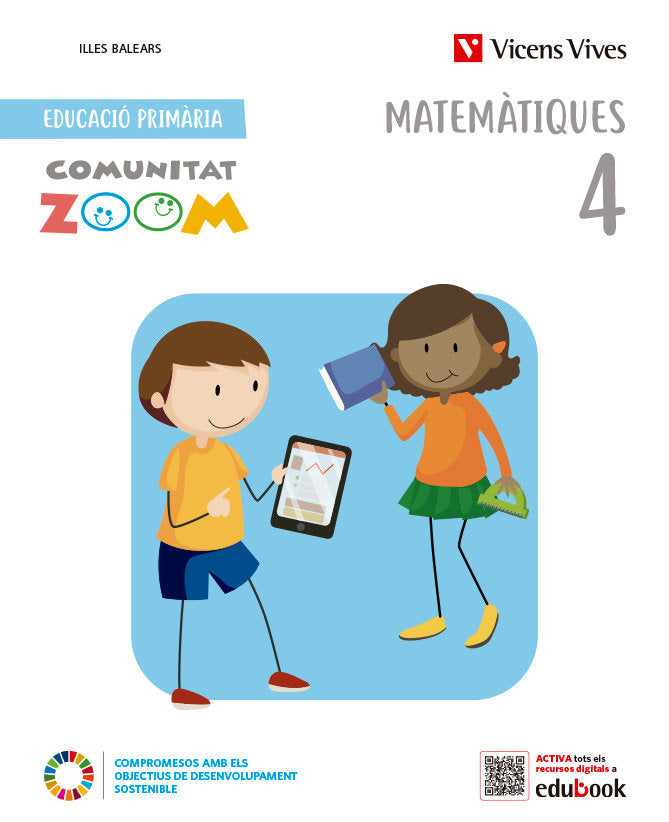 Matemàtiques 4º EP Balears Com, Zoom 23 (Vicens Vives) - 9788468292779