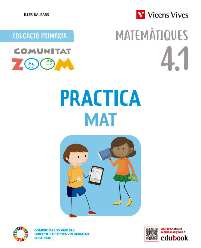Practicamat 4º EP Balears Trim Activ, Zom, Zoom 23 (Vicens Vives) - 9788468292793