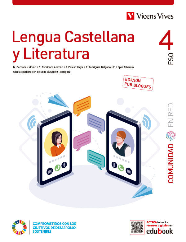 Lengua Castellana y Literatura 4. (Comunidad en Red). Edición por bloques | Varios autores | 9788468293127 (VICENS VIVES)