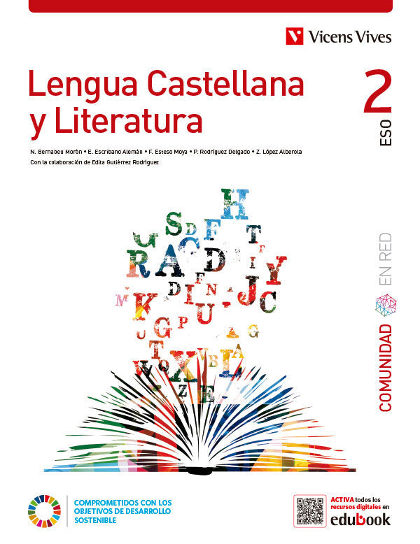 Lengua Castellana y Literatura 2. (Comunidad en Red). Edición combinada | Varios autores | 9788468293134 (VICENS VIVES) Imagen principal del producto