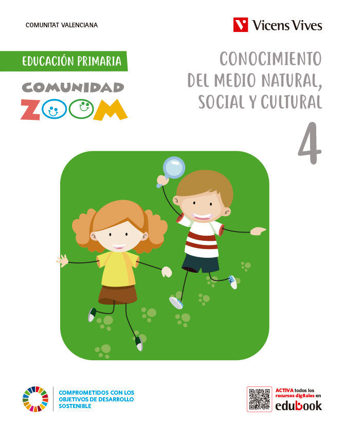 Conocimiento Medio 4º EP Valencia Com, Zoom 23 (Vicens Vives) - 9788468293554
