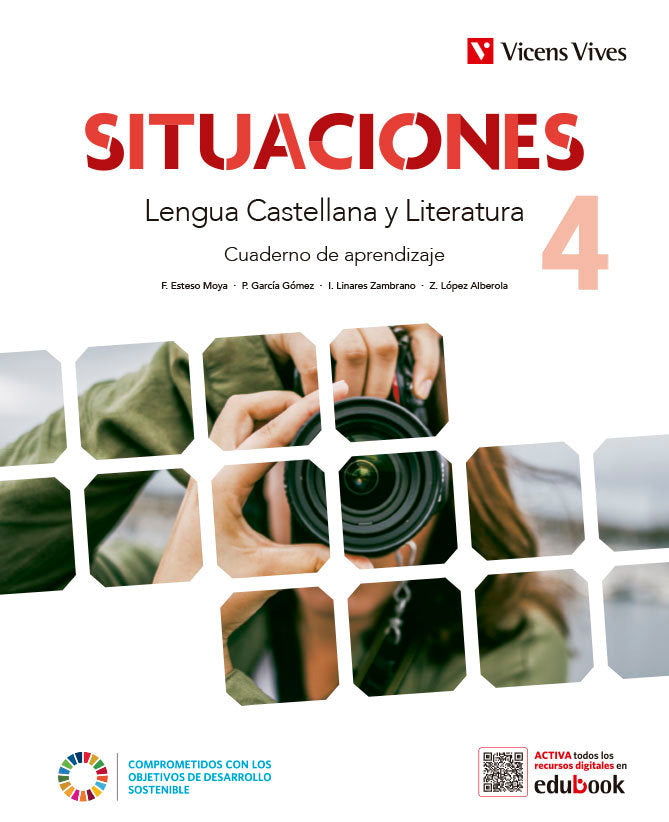 Situaciones 4. Lengua Castellana y Literatura. Cuaderno de aprendizaje | Varios autores | 9788468294049 (VICENS VIVES) Imagen principal del producto