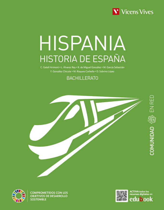 ✅ HISTORIA DE ESPAÑA 2ºBACH COMUNIDAD RED 23 - 9788468294278