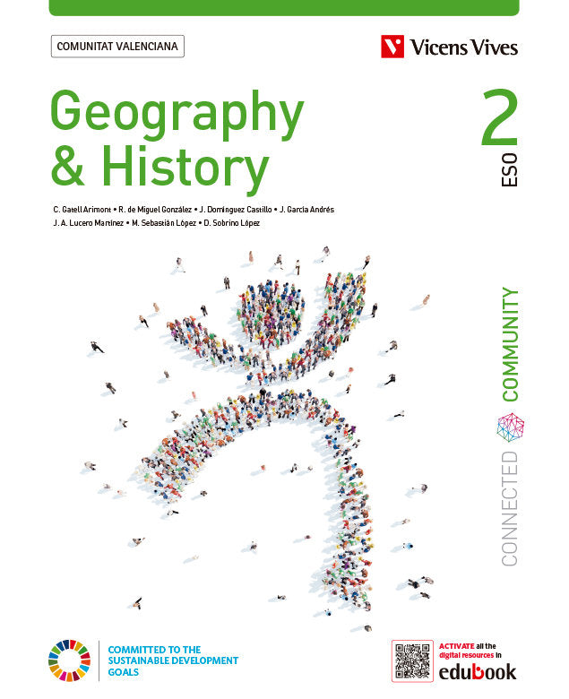 Geography & History 2º ESO Valencia Com, Red 23 (Vicens Vives) - 9788468294469