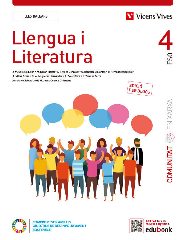 Llengua I Literatura 4º ESO Balears Com, Xarxa 23 (Vicens Vives) - 9788468294513