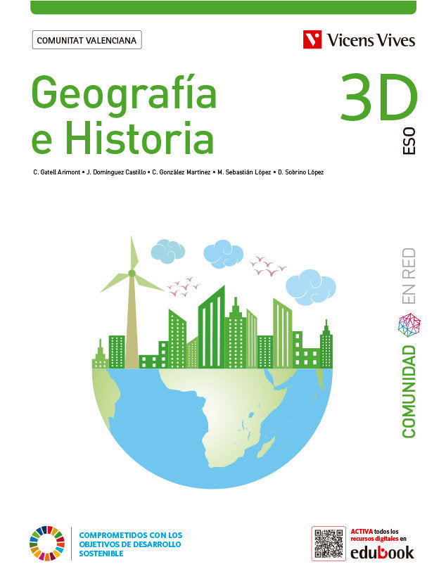 Geografía e Historia 3º ESO Valen, Div Com, Red 23 (Vicens Vives) - 9788468294629