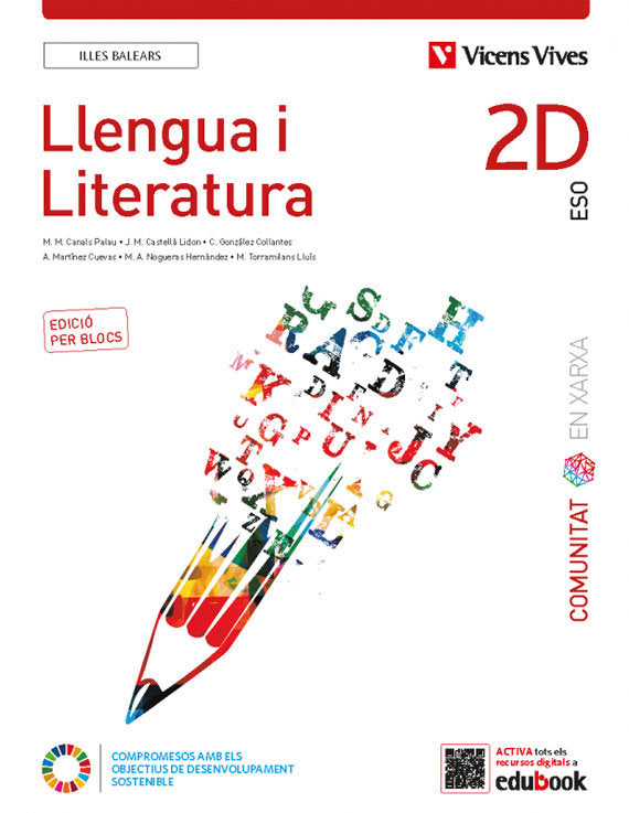 Llengua I Literatura 2º ESO Balear Diversitat Blocs 23 (Vicens Vives) - 9788468295091