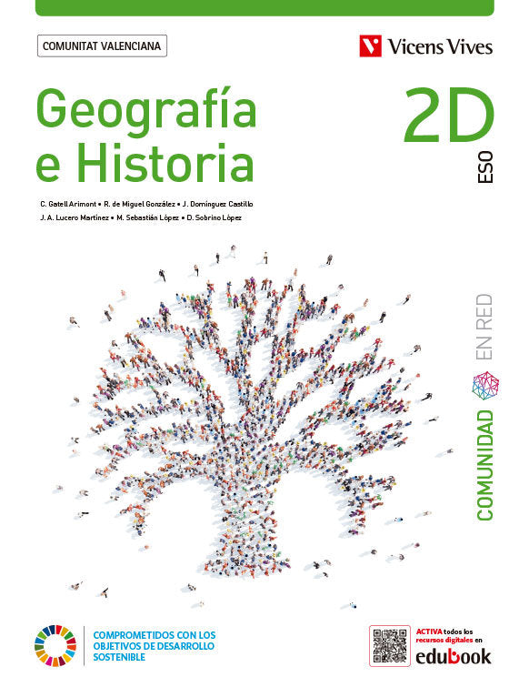 Geografía e Historia 2º ESO Valencia C Divers, Com, Red 23 (Vicens Vives) - 9788468295558