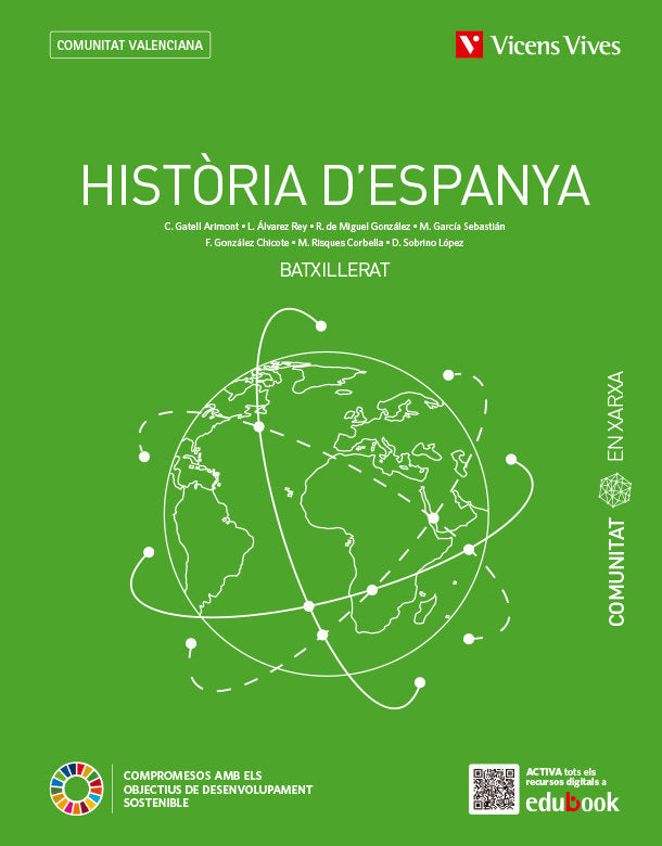 ✅ HISTORIA D'ESPANYA 2ºBACH VALENCIA COM,XARXA 23 I EQUIPO EDITORIAL I VICENS VIVES I 9788468295572 Imagen principal del producto