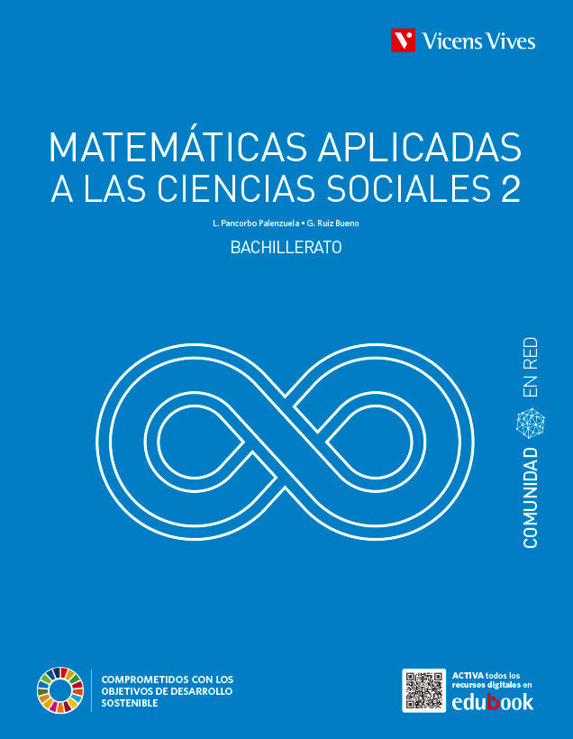 ✅ MATEMATICAS APL,CIENCIAS SOCIALES 2ºBACH COMUNIDAD RED 23 I AA,VV I VICENS VIVES I 9788468295664 Imagen principal del producto