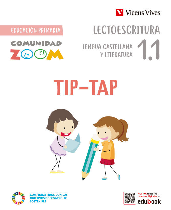 TIP-TAP LENGUA CASTELLANA 1oEP (1,1 1,2) COM,ZOOM 23 | EQUIPO EDITORIAL | 9788468298870 (Vicens Vives) Imagen principal del producto