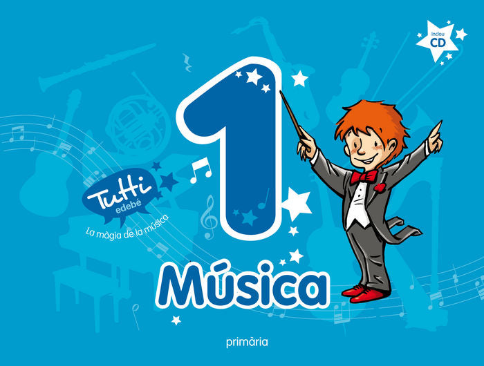 Música 1º EP Cataluña 11 Tutti (Edebe) - 9788468300559