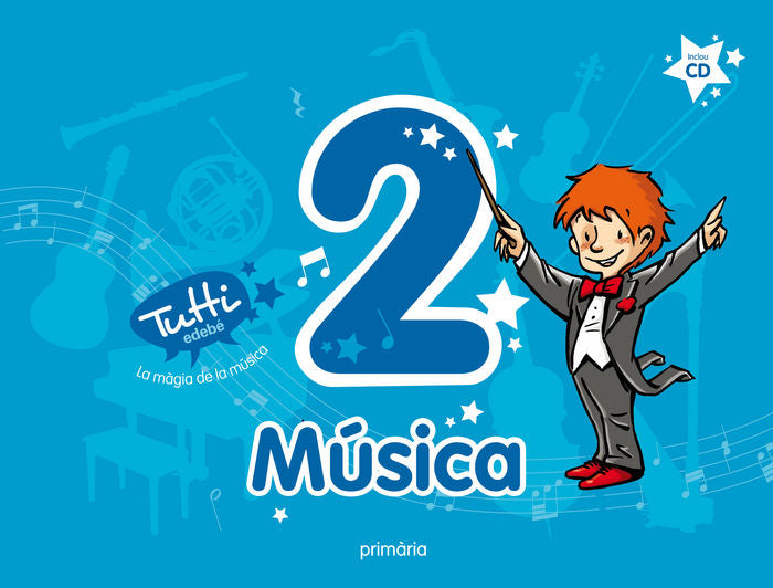 Música 2º EP Cataluña 11 Tutti (Edebe) - 9788468300597