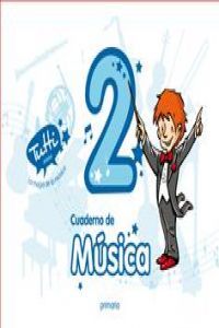 Cuaderno Música 2º EP Tutti 11 EDEMU12EP (Edebe) - 9788468301204