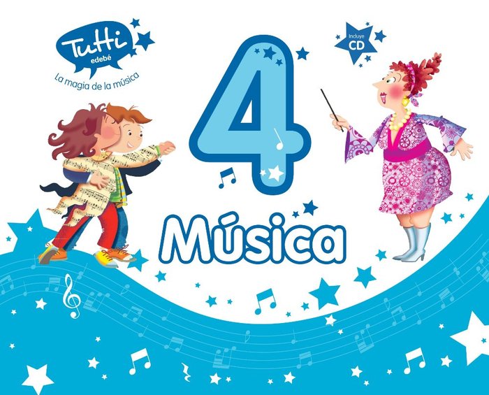 Música 4º EP MEC Tutti+cd 12 EDEMU14EP (Edebe) - 9788468305301