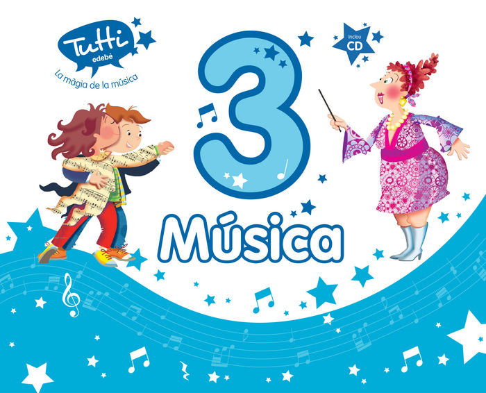 Música 3º EP Cataluña 12 Tutti (Edebe) - 9788468305318