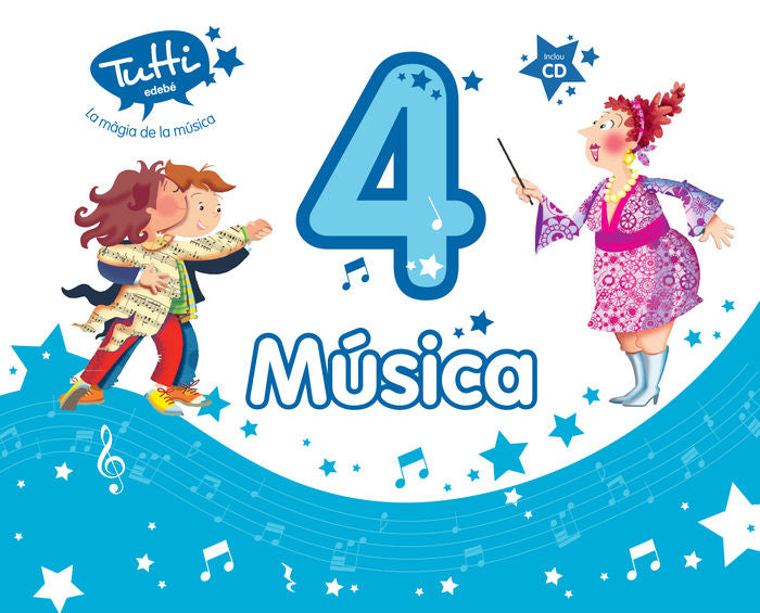 Música 4º EP Cataluña 12 Tutti (Edebe) - 9788468305325