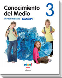 Medio 3 Pixel Madrid Trimestral E, P, 3 EDECM13EP (Edebe) - 9788468305479