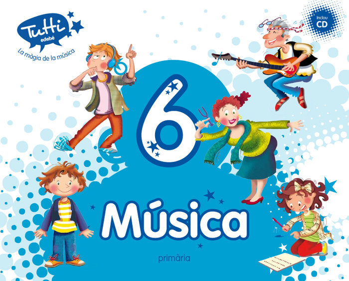 Música 6º EP Cataluña 15 Tutti (Edebe) - 9788468320410