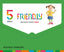 FRIENDLY 5AÑOS EI 2oTRIMESTRE 17 | AA,VV | 9788468332291 (Edebe)