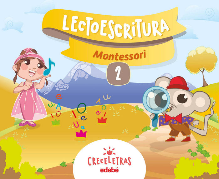 Lectoescritura 2 EI Pauta 17 Creceletras (Edebe) - 9788468332406