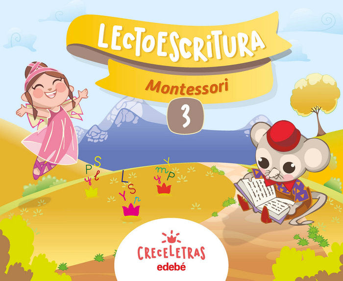 Lectoescritura 3 EI Pauta 17 Creceletras (Edebe) - 9788468332413