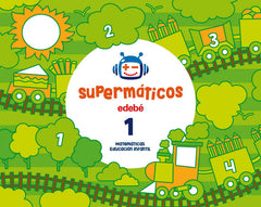 CUAD,MATEMATICAS 1 3AÑOS 1oTRIM, 17 SUPERMATICOS | Varios Autores | 9788468333168 (Edebe)