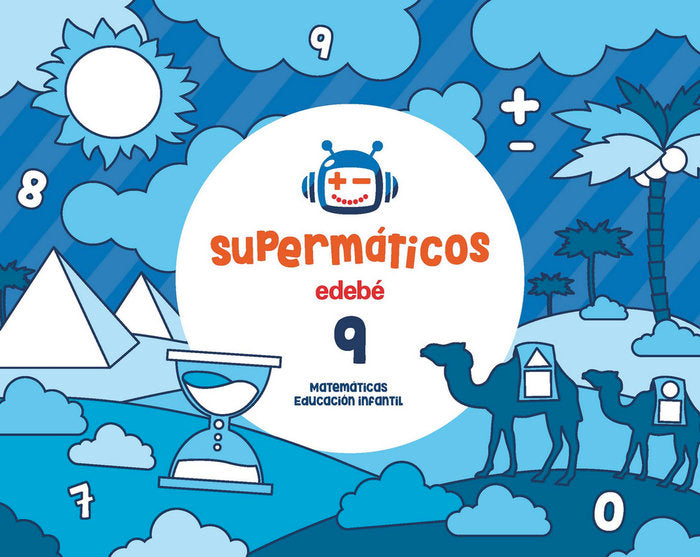 CUAD,MATEMATICAS 9 5AÑOS 3oTRIM, 17 SUPERMATICOS | AA,VV | 9788468333243 (Edebe) Imagen principal del producto