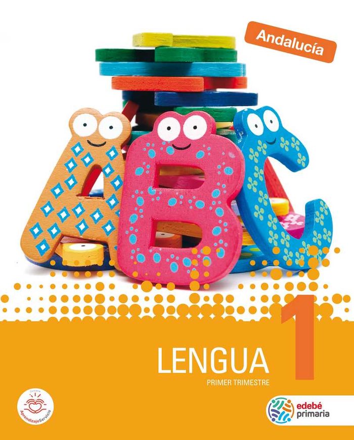 Lengua 1º EP Andalucía 19 (Edebe) - 9788468341606