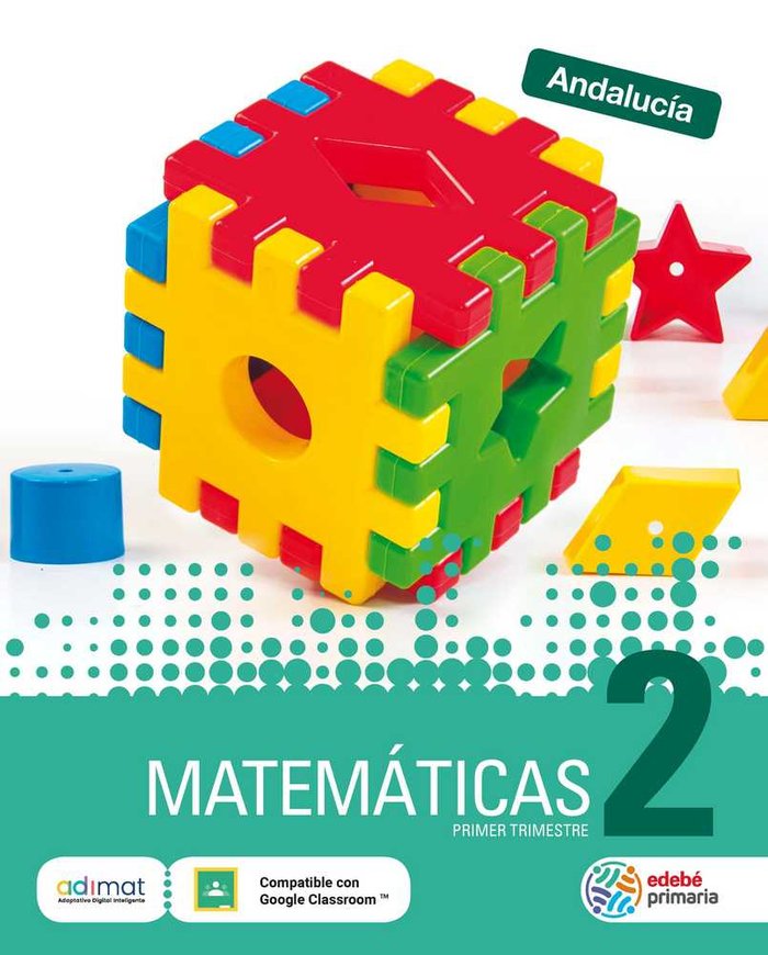 Matemáticas 2º EP Andalucía 19 (Edebe) - 9788468342399