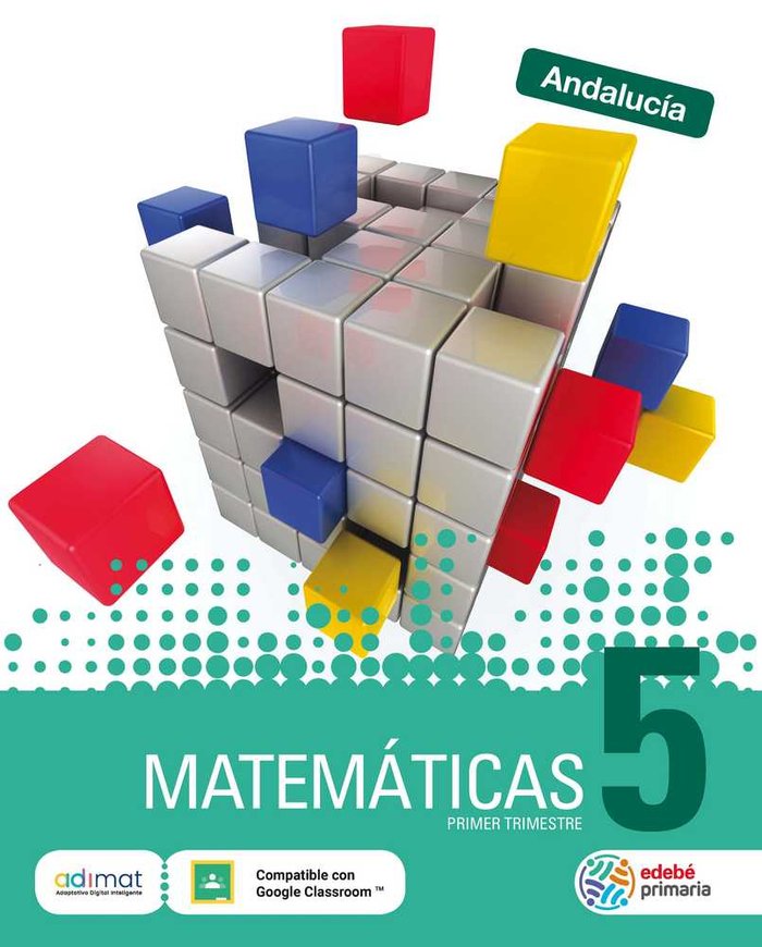 Matemáticas 5º EP Andalucía 19 (Edebe) - 9788468342429