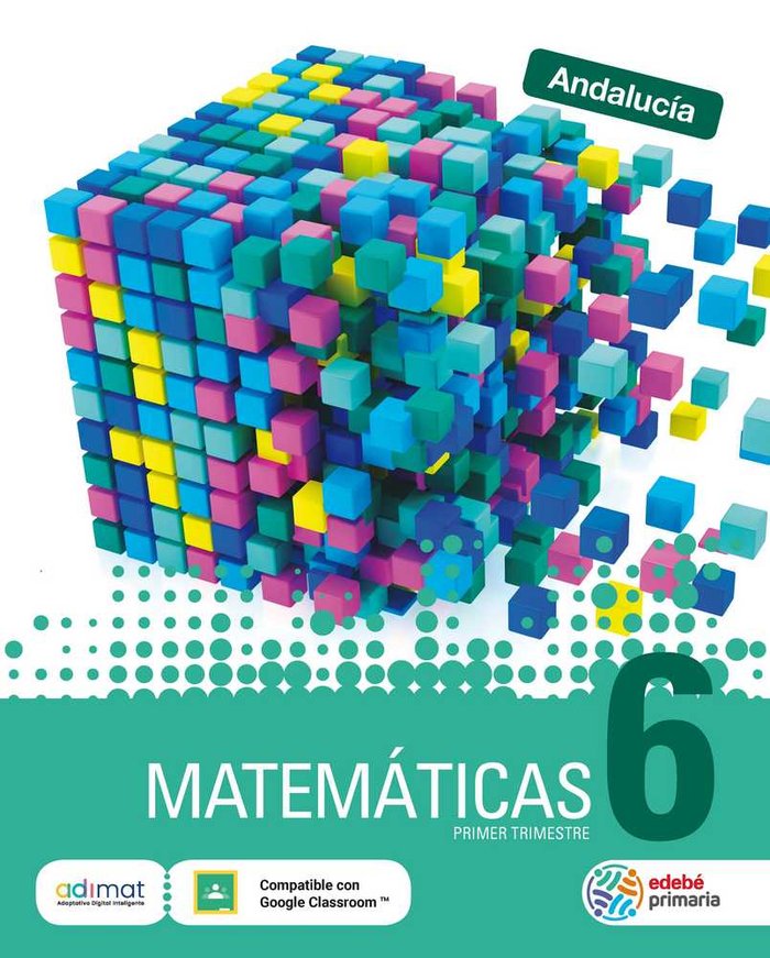 Matemáticas 6º EP Andalucía 19 (Edebe) - 9788468342436
