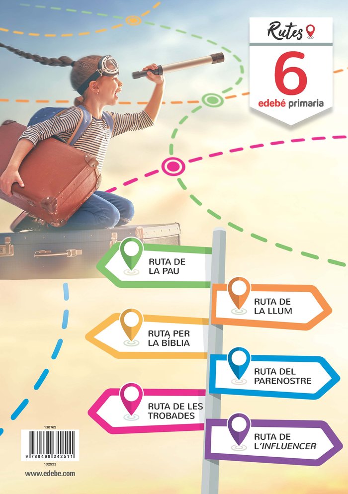 Religio 6º EP Cataluña 19 Rutes (Edebe) - 9788468342511