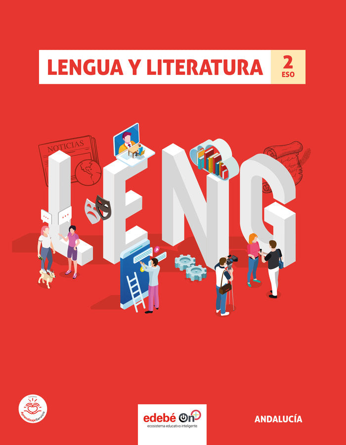 Lengua Literatura 2º ESO Andalucía 21 (Edebe) - 9788468351780