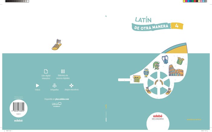 Latín 4º ESO Murcia 23 (Edebe) - 9788468368894