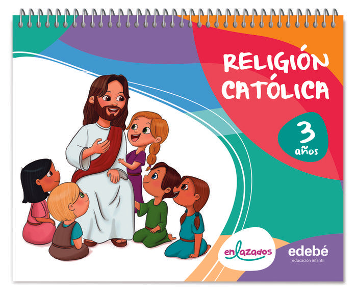 RELIGION 3AÑOS EI 24 ENLAZADOS | Varios Autores | 9788468371047 (Edebe) Imagen principal del producto