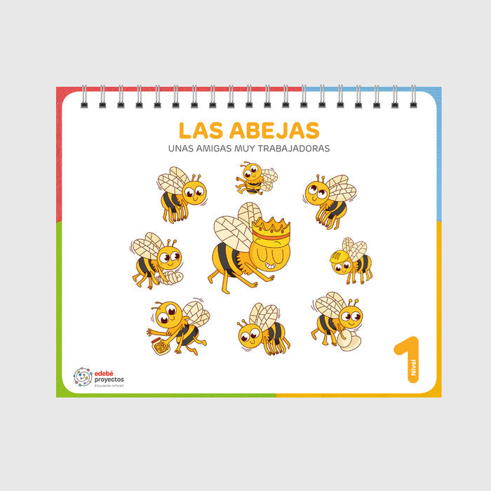 LAS ABEJAS 3AÑOS EI 24 | Varios Autores | 9788468371504 (Edebe) Imagen principal del producto