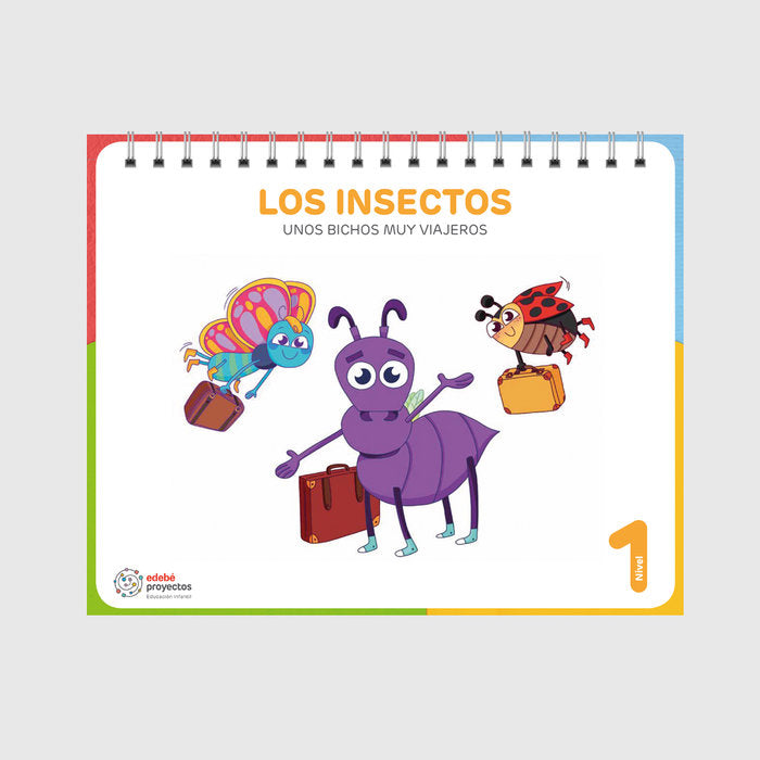 LOS INSECTOS 3AÑOS EI 24 | Varios Autores | 9788468371542 (Edebe) Imagen principal del producto