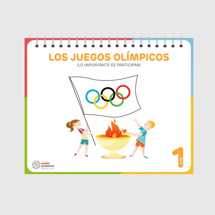LOS JUEGOS OLIMPICOS 3AÑOS EI 24 | Varios Autores | 9788468371559 (Edebe)