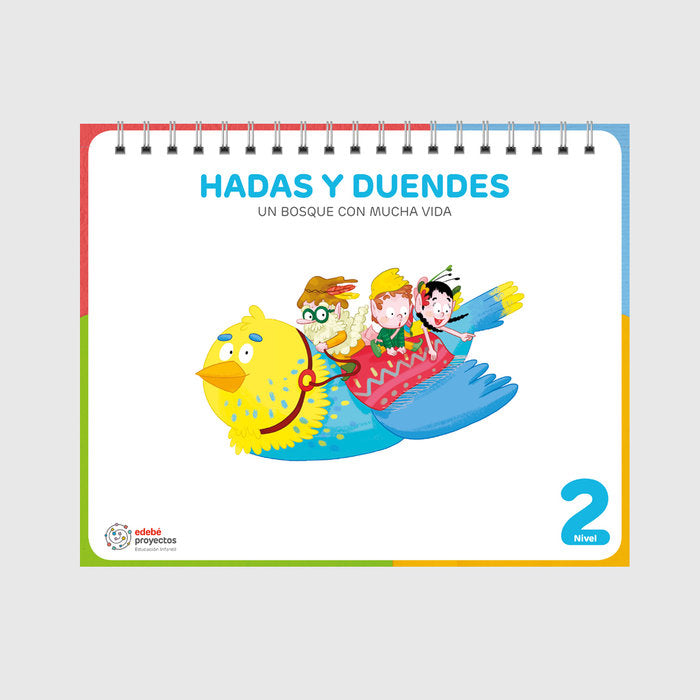 HADAS Y DUENDES 4AÑOS EI 24 | AA,VV | 9788468371580 (Edebe)