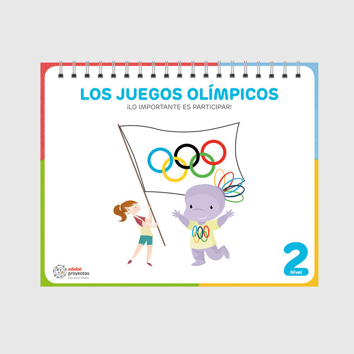 LOS JUEGOS OLIMPICOS 4AÑOS EI 24 | AA,VV | 9788468371610 (Edebe) Imagen principal del producto