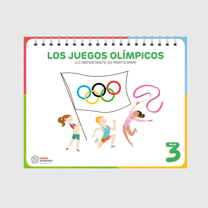 LOS JUEGOS OLIMPICOS 5AÑOS EI 24 | AA,VV | 9788468371665 (Edebe) Imagen principal del producto