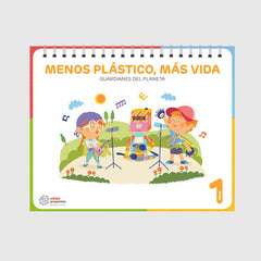 MENOS PLASTICO MAS VIDA 3AÑOS EI 24 | Varios Autores | 9788468371672 (Edebe)